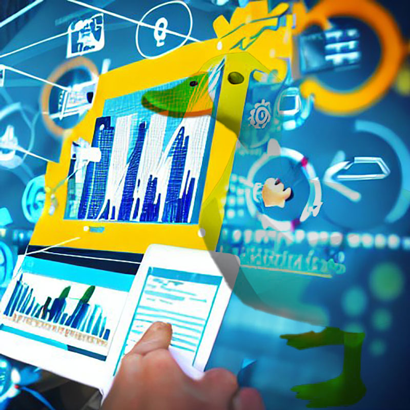 stable diffusion image of strategy for digital